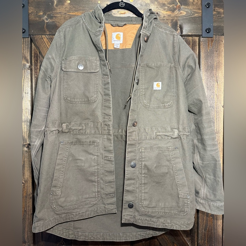 Carhartt Olive Green lightweight jacket